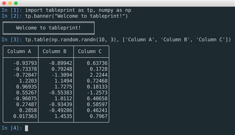 python print tabulate|python print tabular.